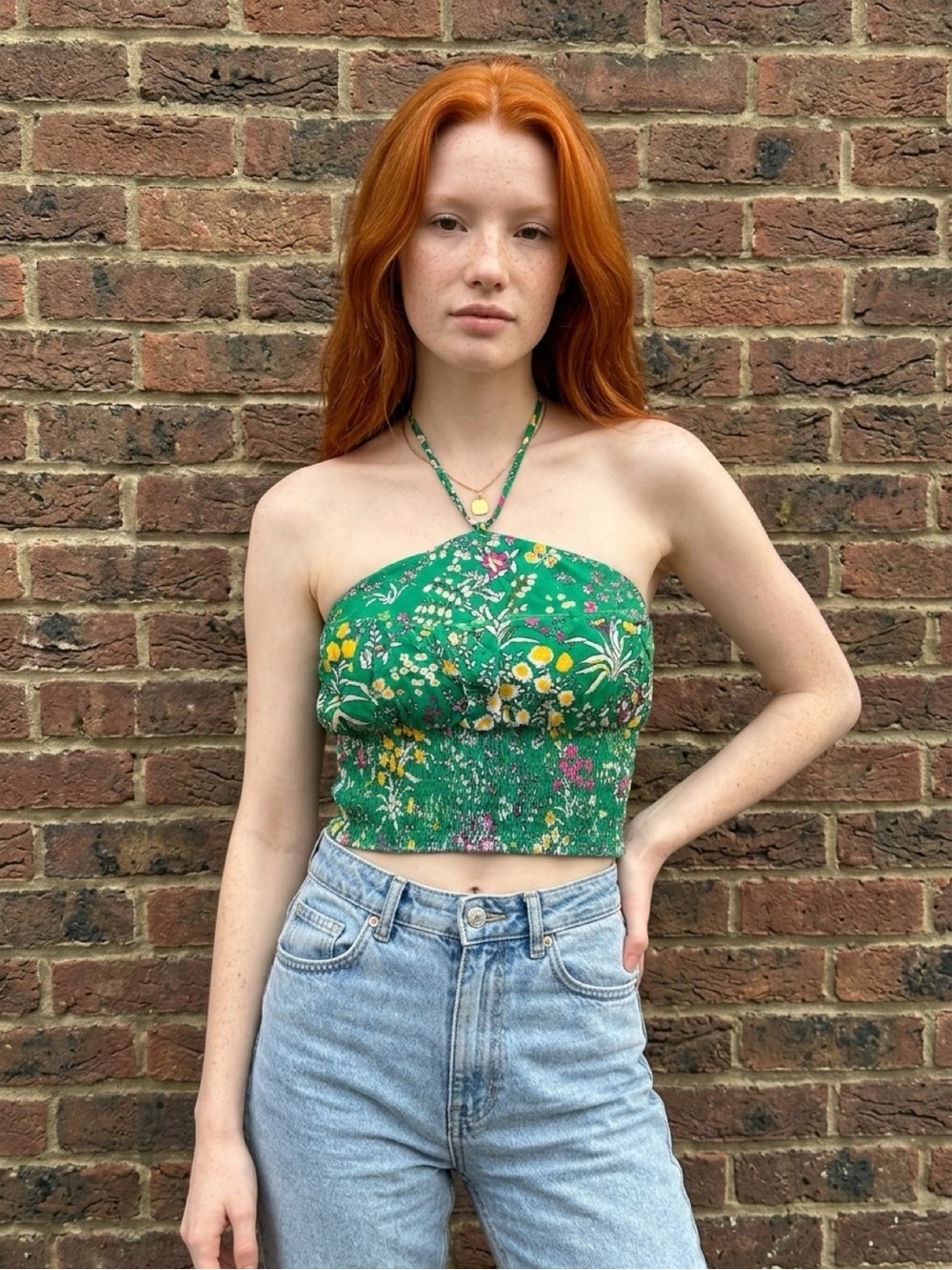 **HOST PICK** Maeve by Anthropology sleeveless crop bubble top. Size small. EUC